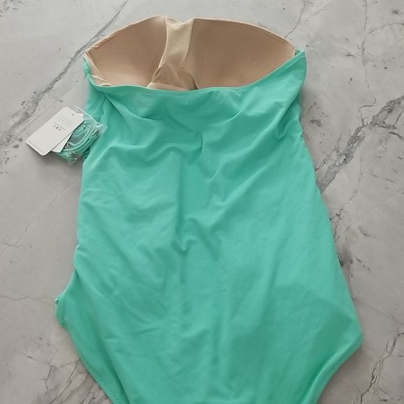Cabana Life Mint Green One Piece Swimsuit - Picture 12 of 15